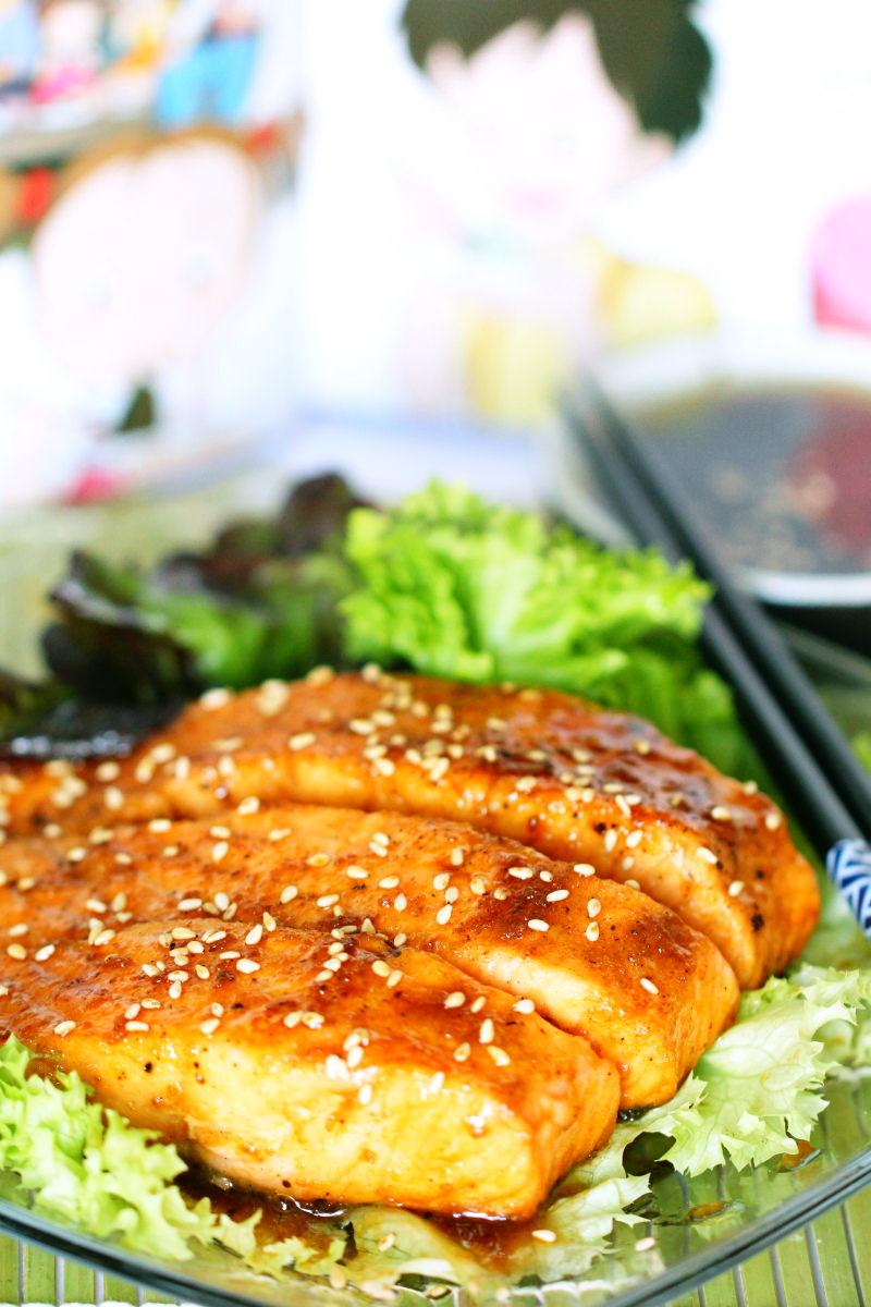 Teriyaki Lachs Rezeptbild