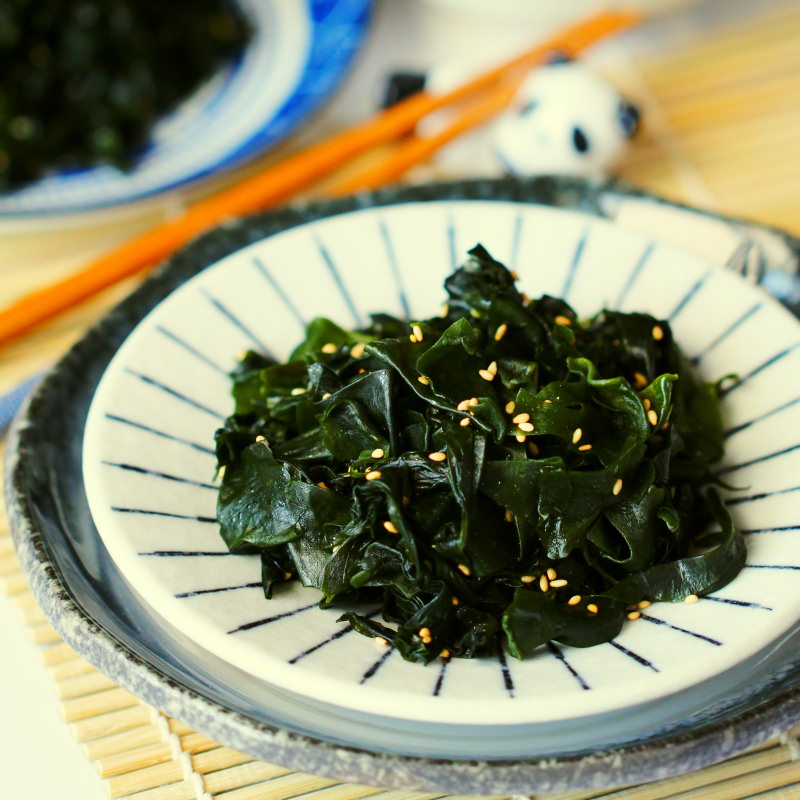 Goma Wakame Salat Schritt 5 Fertig