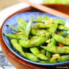 Serviervorschlag Edamame mit Chili