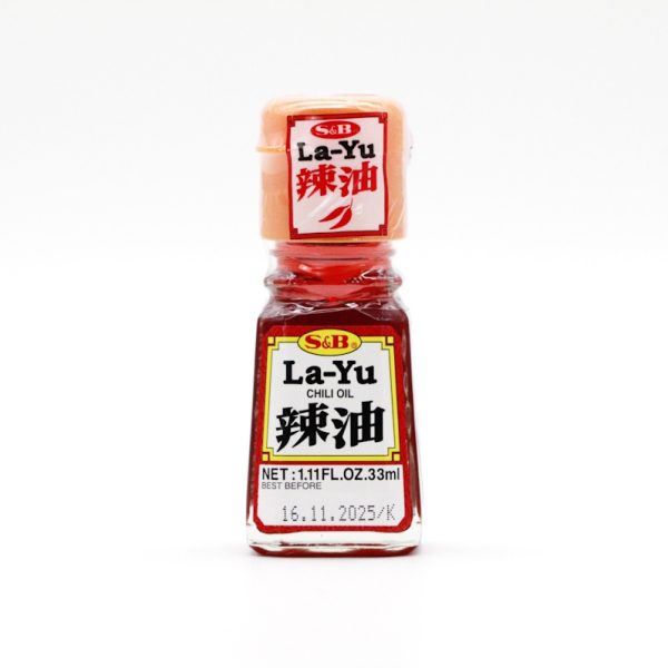 La-Yu Chiliöl 33ml (Sesamöl mit Chili), S&B