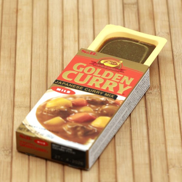 Golden Curry mild 92g (japanische Curry Paste), S&B