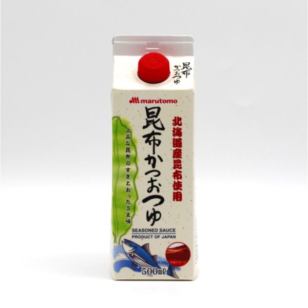 Tsuyu Sauce 500ml (japanische Nudelbrühe, Dipping Sauce), Marutomo