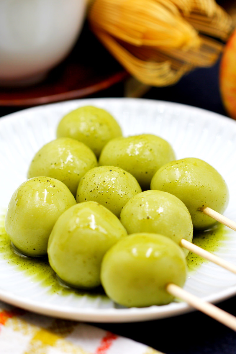 Matcha Dango Rezeptbild