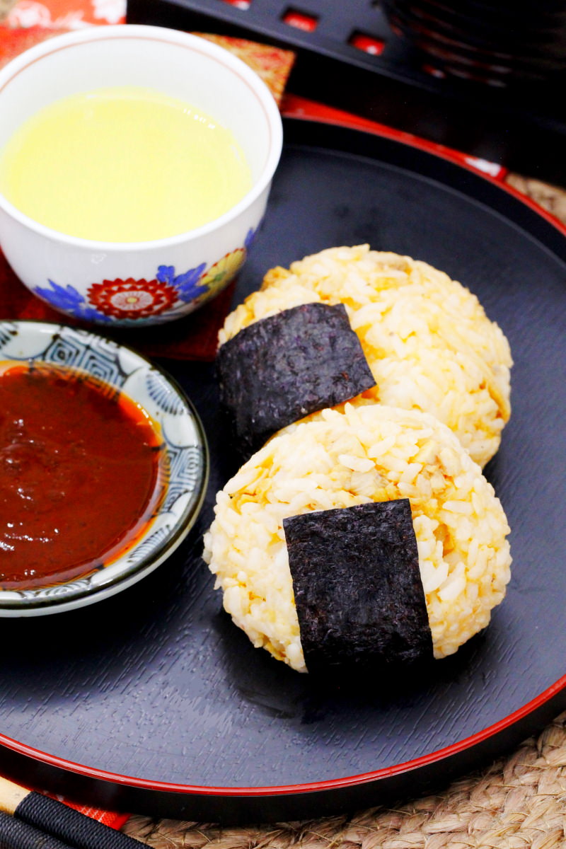 Onigiri mit Chicken Teriyaki Rezeptbild