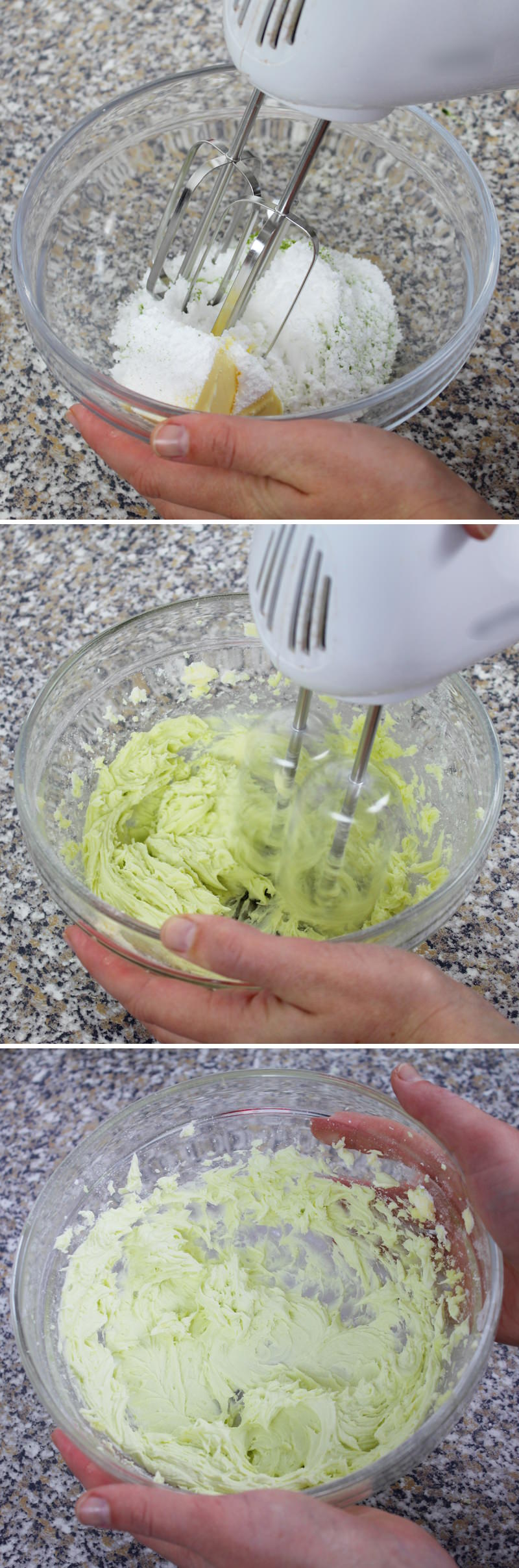 Matcha Dorayaki Schritt 9 Buttercreme verrühren