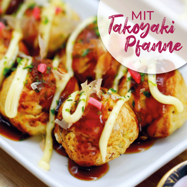 Takoyaki Kochset mit Pfanne