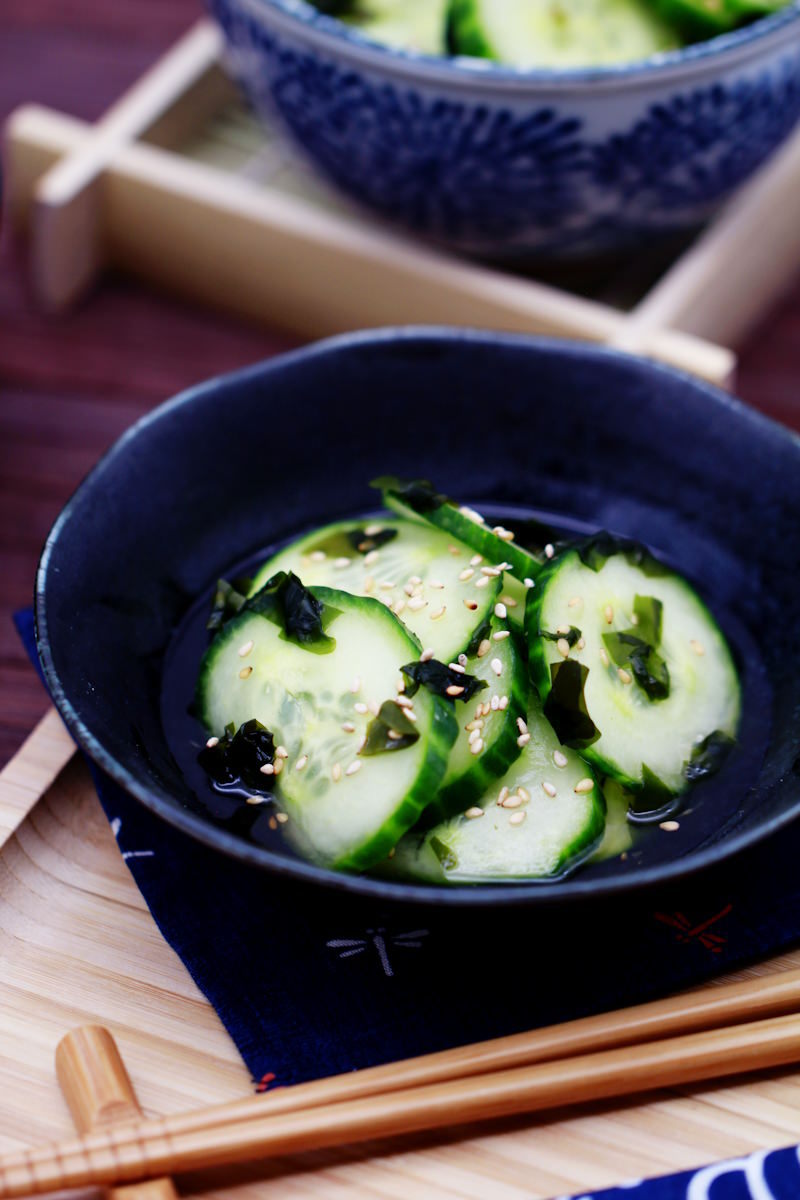 Japanischer Gurkensalat Rezeptbild