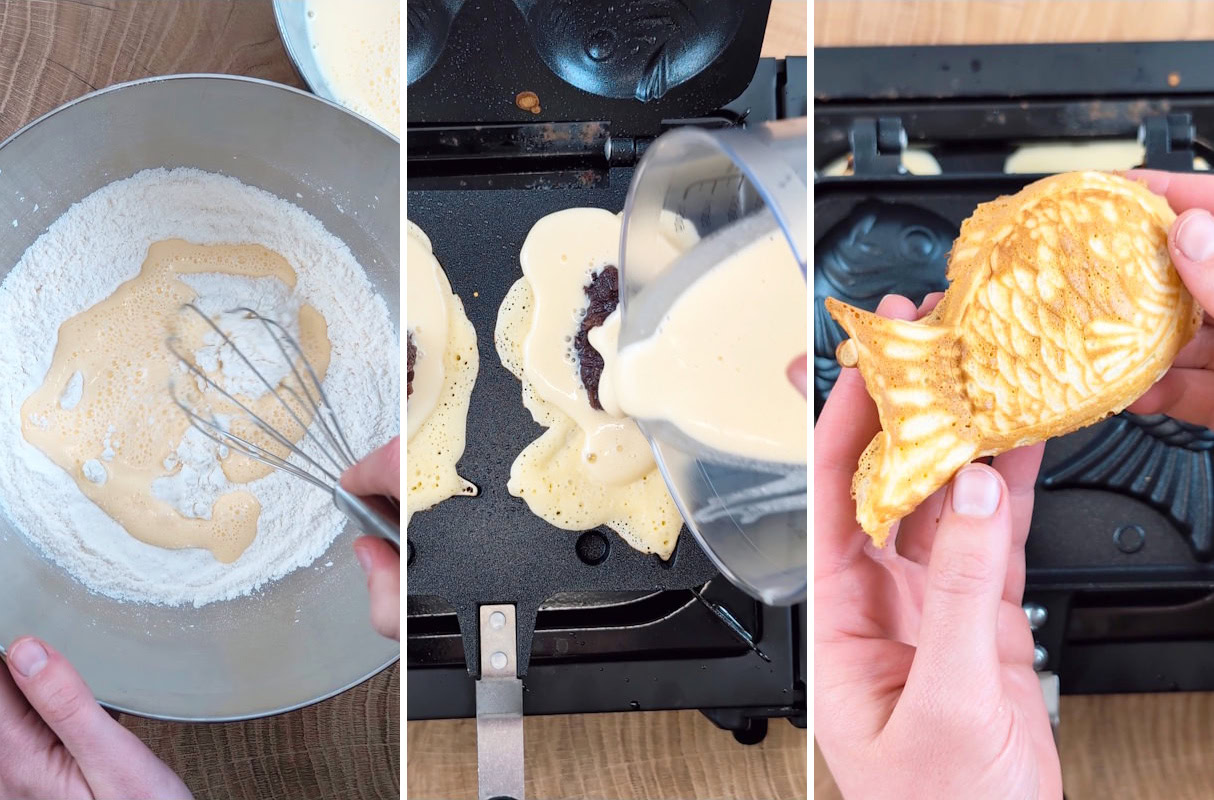 Taiyaki selber machen